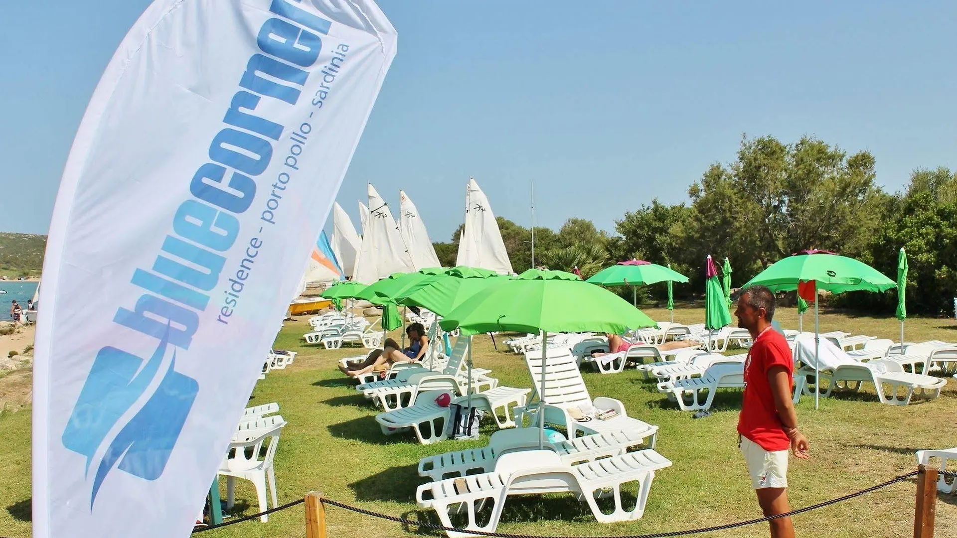 Residence Blue Corner Porto Pollo 팔라우 3*,  이탈리아